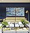 Duo de Quadros Quadrados Abstrato Azul e Dourado Efeito Mármore Arte Pouring Canvas Moldura - Imagem 3