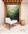 Quadro Vertical Abstrato Tons de Verde Esmeralda Textura Canvas Moldura - Imagem 3
