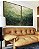 Duo de Quadros Abstrato Tons de Verde Esmeralda Textura Canvas Moldura - Imagem 4
