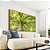 Quadro Horizontal Copa de Árvore Verde Iluminada Céu Natureza Paisagem Canvas Moldura - Imagem 3