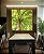 Quadro Quadrado Copa de Árvore Verde Iluminada Céu Natureza Paisagem Canvas Moldura - Imagem 2