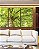Trio de Quadros Copa de Árvore Verde Iluminada Céu Natureza Paisagem Canvas Moldura - Imagem 2