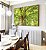 Duo de Quadros Copa de Árvore Verde Iluminada Céu Natureza Paisagem Canvas Moldura - Imagem 5