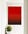 Quadro Vertical Abstrato Degradê Vermelho Intenso Escuro e Vivo Canvas Moldura - Imagem 4