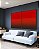 Duo de Quadros Abstrato Degradê Vermelho Intenso Escuro e Vivo Canvas Moldura - Imagem 4