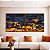 Duo de Quadros Quadrados Abstrato Mosaico Cinza Chumbo Amarelo Dourado Canvas Moldura - Imagem 1