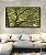 Quadro Horizontal Copa das Árvores Galhos Luz Natural Paisagem Canvas Moldura - Imagem 4