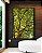 Quadro Vertical Copa das Árvores Galhos Luz Natural Paisagem Canvas Moldura - Imagem 1