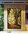 Quadro Vertical Árvores Iluminadas Douradas Floresta Paisagem Natureza Canvas Moldura - Imagem 2
