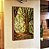 Quadro Vertical Árvores Iluminadas Douradas Floresta Paisagem Natureza Canvas Moldura - Imagem 5