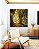 Quadro Quadrado Árvores Iluminadas Douradas Floresta Paisagem Natureza Canvas Moldura - Imagem 5