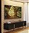 Duo de Quadros Árvores Iluminadas Douradas Floresta Paisagem Natureza Canvas Moldura - Imagem 2