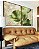 Duo de Quadros Folhas Verdes Dourado Textura Abstrata Natureza Canvas Moldura - Imagem 4