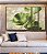 Trio de Quadros Estilizados Folhas Verdes Dourado Textura Abstrata Natureza Canvas Moldura - Imagem 5