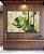 Trio de Quadros Estilizados Folhas Verdes Dourado Textura Abstrata Natureza Canvas Moldura - Imagem 3