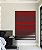Quadro Vertical Abstrato Listras Vermelho Carmim Cinza Prateado Canvas Moldura - Imagem 1