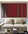 Trio de Quadros Estilizados Abstrato Listras Vermelho Carmim Cinza Prateado Canvas Moldura - Imagem 5