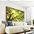 Quadro Horizontal Copa da Árvore Luz do Sol Céu Azul Natureza Canvas Moldura - Imagem 5