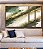 Trio de Quadros Estilizados Abstrato Tons de Verde Esmeralda e Dourado Canvas Moldura - Imagem 4