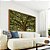 Quadro Horizontal Árvore Iluminada Folhagem Verde Luz Natural Canvas Moldura - Imagem 1