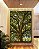 Quadro Vertical Árvore Iluminada Folhagem Verde Luz Natural Canvas Moldura - Imagem 1