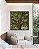 Quadro Quadrado Árvore Iluminada Folhagem Verde Luz Natural Canvas Moldura - Imagem 2