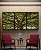 Trio de Quadros Árvore Iluminada Folhagem Verde Luz Natural Canvas Moldura - Imagem 5