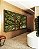 Trio de Quadros Árvore Iluminada Folhagem Verde Luz Natural Canvas Moldura - Imagem 1