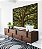Duo de Quadros Árvore Iluminada Folhagem Verde Luz Natural Canvas Moldura - Imagem 2