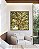Quadro Quadrado Árvore Majestosa Folhagem Verde Luz Dourada Natureza Canvas Moldura - Imagem 2