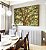 Duo de Quadros Árvore Majestosa Folhagem Verde Luz Dourada Natureza Canvas Moldura - Imagem 5