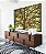 Duo de Quadros Árvore Majestosa Folhagem Verde Luz Dourada Natureza Canvas Moldura - Imagem 1
