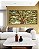 Duo de Quadros Quadrados Árvore Majestosa Folhagem Verde Luz Dourada Natureza Canvas Moldura - Imagem 5