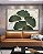 Quadro Horizontal Folhas Ginkgo Verde Esmeralda Dourado Natureza Canvas Moldura - Imagem 5