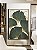Quadro Vertical Folhas Ginkgo Verde Esmeralda Dourado Natureza Canvas Moldura - Imagem 1