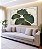 Trio de Quadros Folhas Ginkgo Verde Esmeralda Dourado Natureza Canvas Moldura - Imagem 3