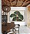 Duo de Quadros Folhas Ginkgo Verde Esmeralda Dourado Natureza Canvas Moldura - Imagem 5
