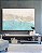 Quadro Horizontal Praia Paradisíaca Mar Turquesa Cristalino Natureza Canvas Moldura - Imagem 3