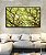 Quadro Horizontal Copa de Árvore Iluminada Galhos Folhas Verdes Natureza Canvas Moldura - Imagem 1