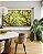 Quadro Horizontal Copa de Árvore Iluminada Galhos Folhas Verdes Natureza Canvas Moldura - Imagem 2