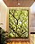 Quadro Vertical Copa de Árvore Iluminada Galhos Folhas Verdes Natureza Canvas Moldura - Imagem 3