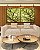 Duo de Quadros Quadrados Copa de Árvore Iluminada Galhos Folhas Verdes Natureza Canvas Moldura - Imagem 3