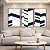 Trio de Quadros Abstrato Geométrico Mosaico Azul Bege Branco Canvas Moldura - Imagem 1