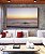 Quadro Horizontal Mar Sereno ao Entardecer Pôr so Sol Praia Azul Canvas Moldura - Imagem 4