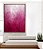 Quadro Vertical Abstrato Degradê Rosa Pink Fúcsia Textura Canvas Moldura - Imagem 4