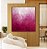 Quadro Quadrado Abstrato Degradê Rosa Pink Fúcsia Textura Canvas Moldura - Imagem 4