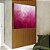 Quadro Quadrado Abstrato Degradê Rosa Pink Fúcsia Textura Canvas Moldura - Imagem 5