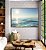 Quadro Horizontal Mar Cristalino Azul Turquesa Sol Céu Claro Canvas Moldura - Imagem 4