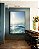 Quadro Vertical Mar Cristalino Azul Turquesa Sol Céu Claro Canvas Moldura - Imagem 2