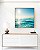 Quadro Quadrado Mar Cristalino Azul Turquesa Sol Céu Claro Canvas Moldura - Imagem 3